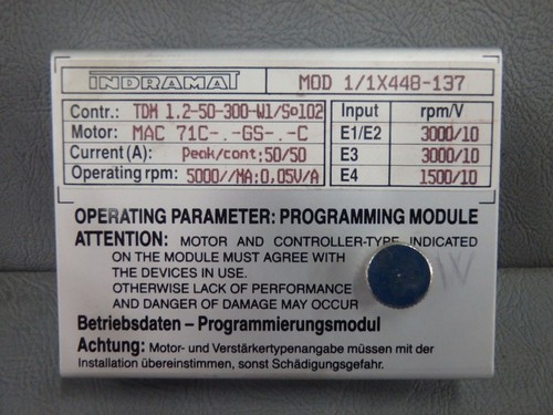 Mod11x448137 indramat - -,