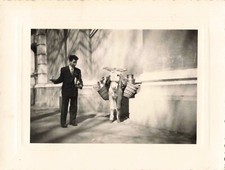 JOLIE PHOTO ANCIENNE ANE PORTEUR DE LAIT?