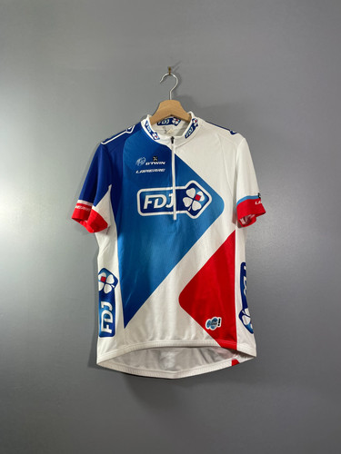 Maillot cycliste vintage fdj - maillot,