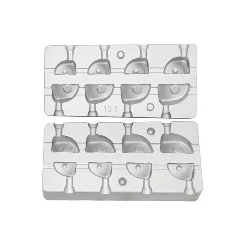 Moule plombs tetes - a, plombees