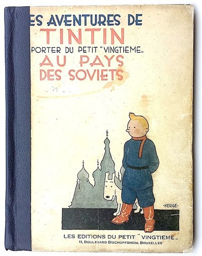 Tintin chez les soviets - tintin,