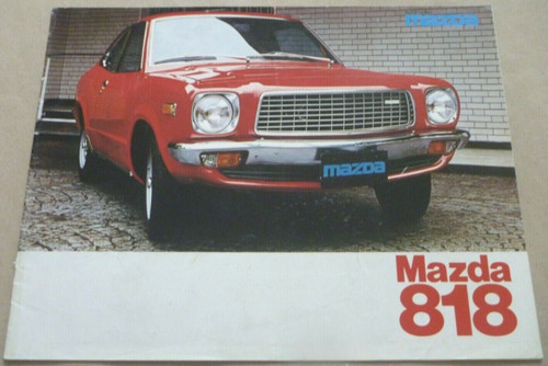 1976 mazda 818 catalogue - 1976,