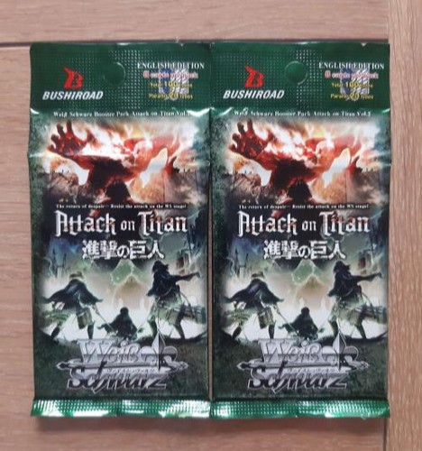 Weiss schwarz attack titan - weiss,