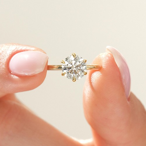 Bague fiançailles en - bague,