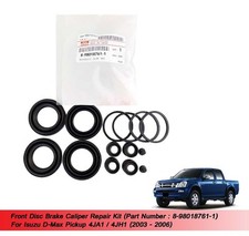 Etrier de frein ? disque avant 8980187611 Utilisation pour Isuzu Dmax 4JA1...