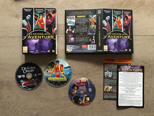 Pack jeux aventure runaway - pack, 3