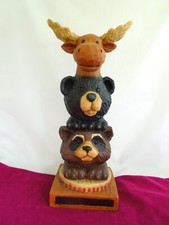 Cabin Bear and Moose Raccoon