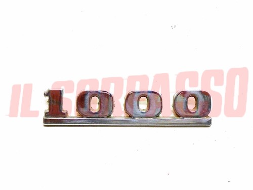 écrit 1000 coffre - Écrit, arrière
