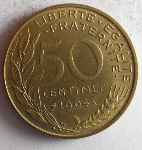 1964 france centimes - 1964,
