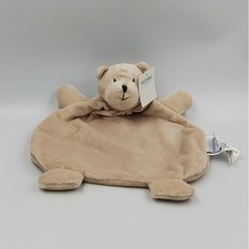 Doudou plat ours beige TEXTURA - 32178