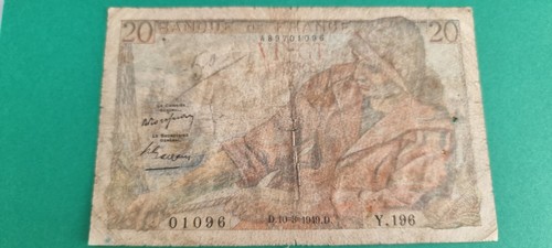 Billet banque n1156 france - de,
