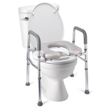 Rehausseur WC avec accoudoirs