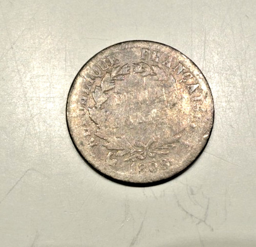 Napoleon demi franc 1808 - er,