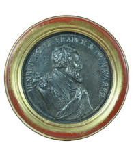 Ancienne Médaille en fonte