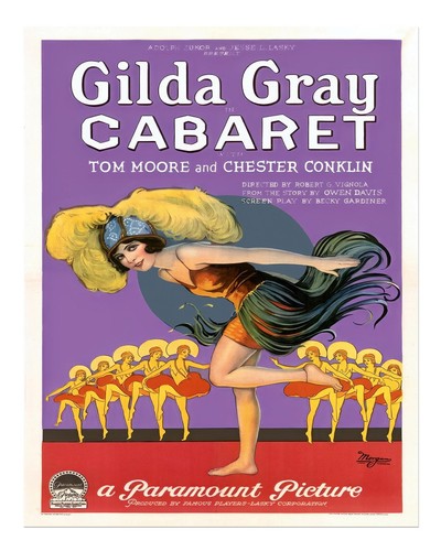 Affiche cabaret vintage - , art