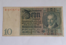 Ancien Billet ALLEMAND 1929, 10 REICH MARKS .
