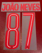 Flocage officiel Neves N°87