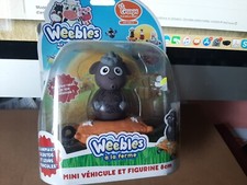 figurine Weebles a la ferme - mini vehicule et figurine 8cm ,blister neuf 