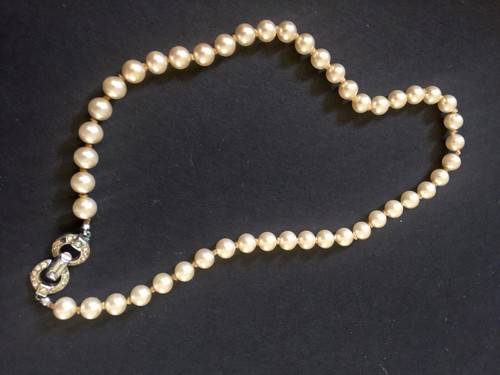 Antique trifari pearl necklace - antique,