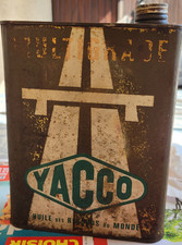 Yacco Bidon D’huile En Métal Vide 2L 