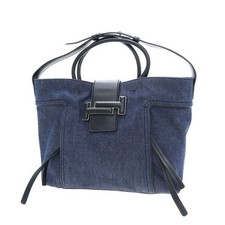 TOD'S Double T Denim S Bag