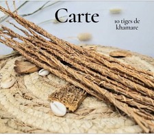 Khamaré vétiver – racine médicinale et rituel africain - 10 grandes tiges