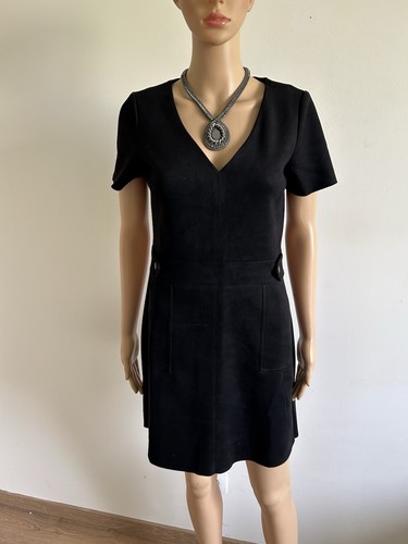 Robe noire suédine bonobo - noire,