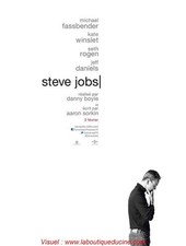 STEVE JOBS Affiche Cinéma / Movie Poster Danny Boyle Michael Fassbender