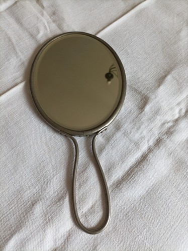 Ancien miroir face main - a,