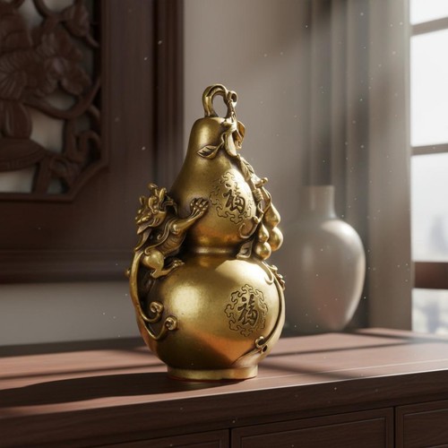 Gourde cuivre objet de - gourde,