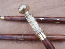Canne bâton de marche en bois
