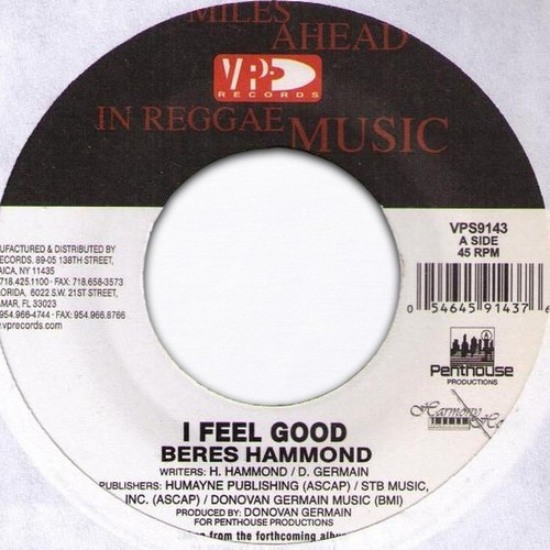 Beres hammond feel good 7 - good, 7"