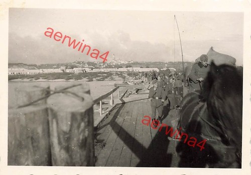 Soldats allemands sur pont - allemands,