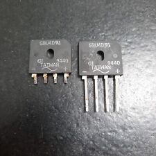 GBU4D Pont Diode Redresseur Simple Phase 200V 4A Lot De 2