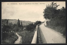 CPA Vétheuil, Route de
