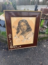 Tableau ancien 1875 - Portrait