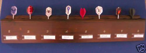 Rack mural casier fléchettes - rack,