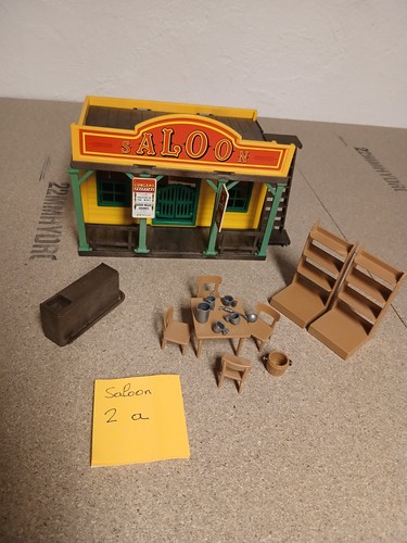 Vends playmobil saloon 3425 - saloon,