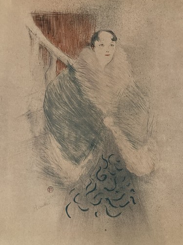 Belle lithographie gravure - belle,
