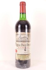 saint-émilion château pavie decesse grand cru classé (b1) rouge 1975 - bordeaux