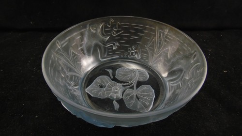 Magnifique coupe verre bleu - magnifique,