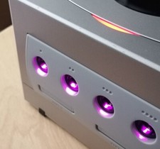 LED cablées x4 - Nintendo Gamecube - Modifications Mod - custom - Port manette