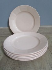 6 Assiettes Plates Digoin