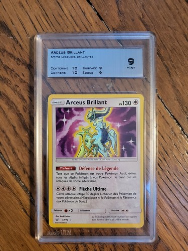 Carte pokemon arceus brillant - pokemon,