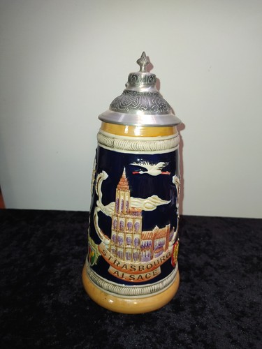 Chope bière alsace - à,