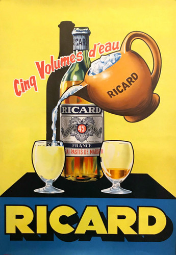 Affiche poster ricard - affiche,