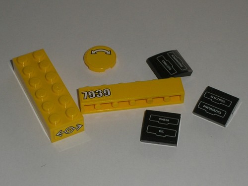 Lego train pieces - lego, with