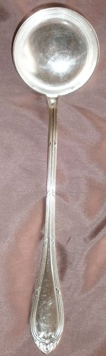 Louche métal argenté - argenté,