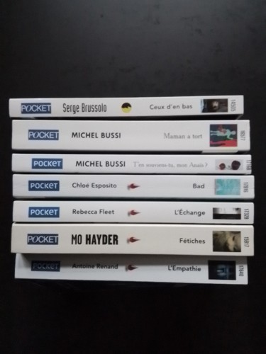 Lot livres pocket - lot,