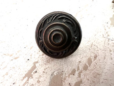 1 bouton poignée rond en